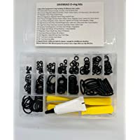 Kit de 225 juntas tóricas de calidad profesional con 4 púas y grasa